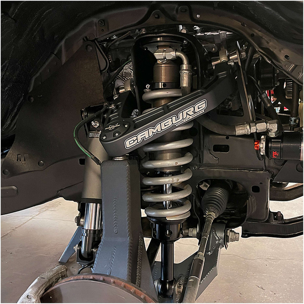 Camburg 10-24 Toyota 4-Runner / FJ 10-14 Trail Series L/T Kit (Billet UCA) (Grey) - CAM-310171-K-GRY