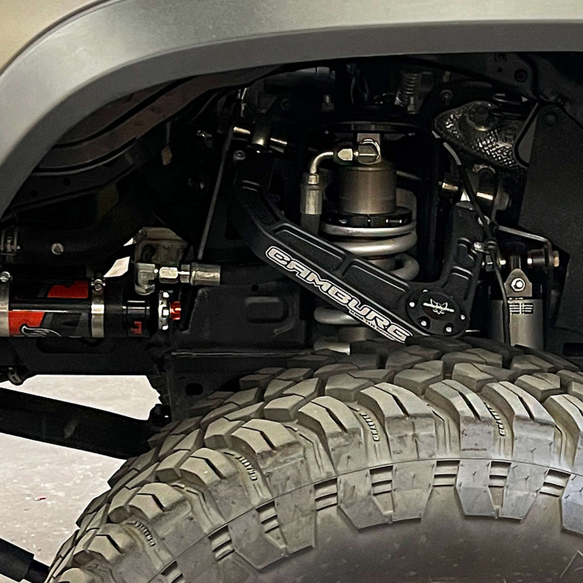 Camburg 10-24 Toyota 4-Runner / FJ 10-14 Trail Series L/T Kit (Billet UCA) (Grey) - CAM-310171-K-GRY