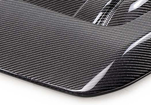 Ford Racing 22-24 Bronco Raptor 2x2 Twill Carbon Fiber Fender Vent Set- Gloss