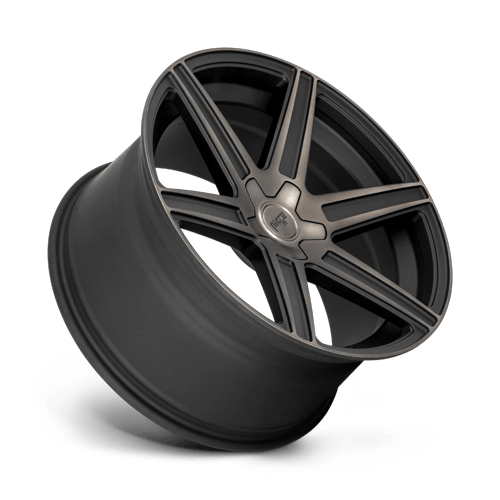 Niche 1PC M236 Carina 20X10.5 5X112 +40MM Matte Mach Double Dark Tint