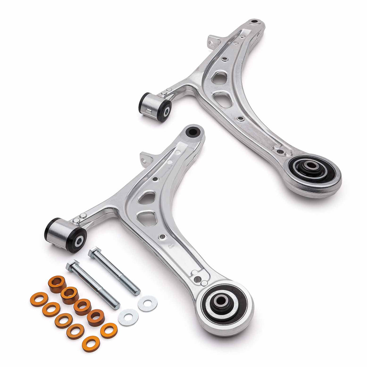 Cobb 15-21 Subaru WRX &amp; STI/2018 Type RA Alloy Front Lower Control Arm (Complete) Offset Caster - CB-ALY0017K