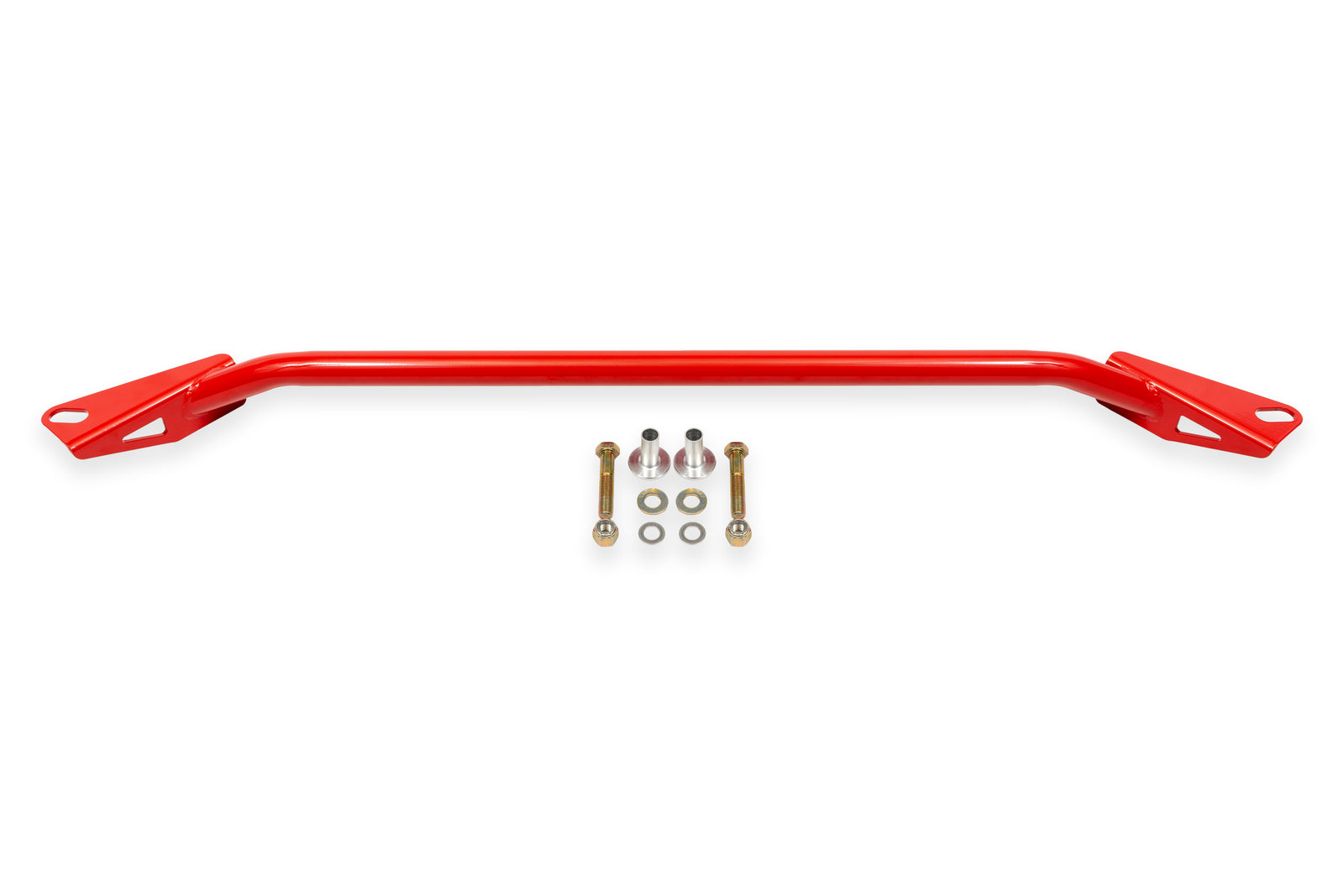 BMR 24-25 Ford Mustang S650 Chassis Brace Front Subframe 2-point - Red - CB771R