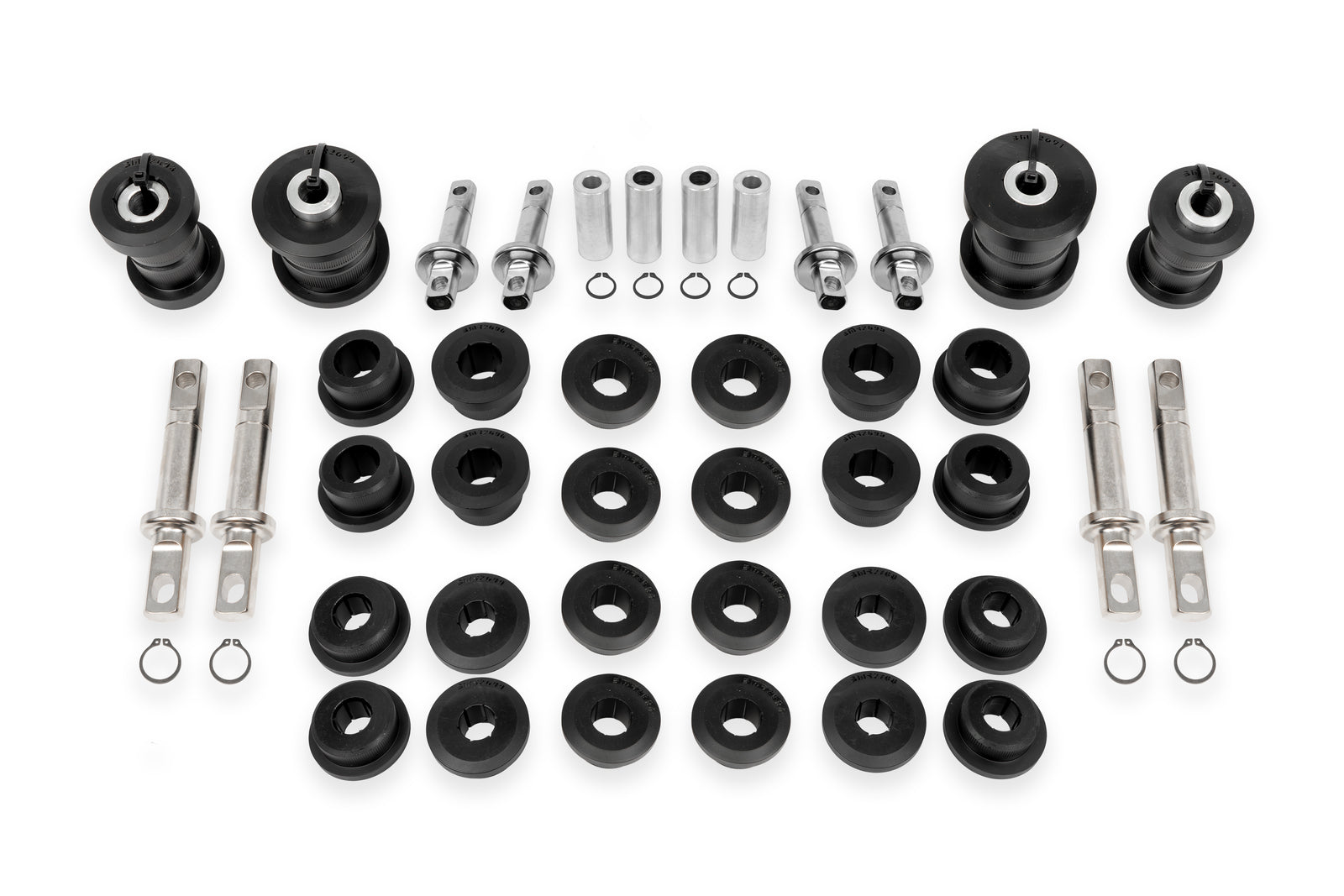 BMR 06-13 Chevrolet Corvette (C6) Z06/ZR1 Front & Rear Control Arm Bushing Kit - Delrin - CBK560