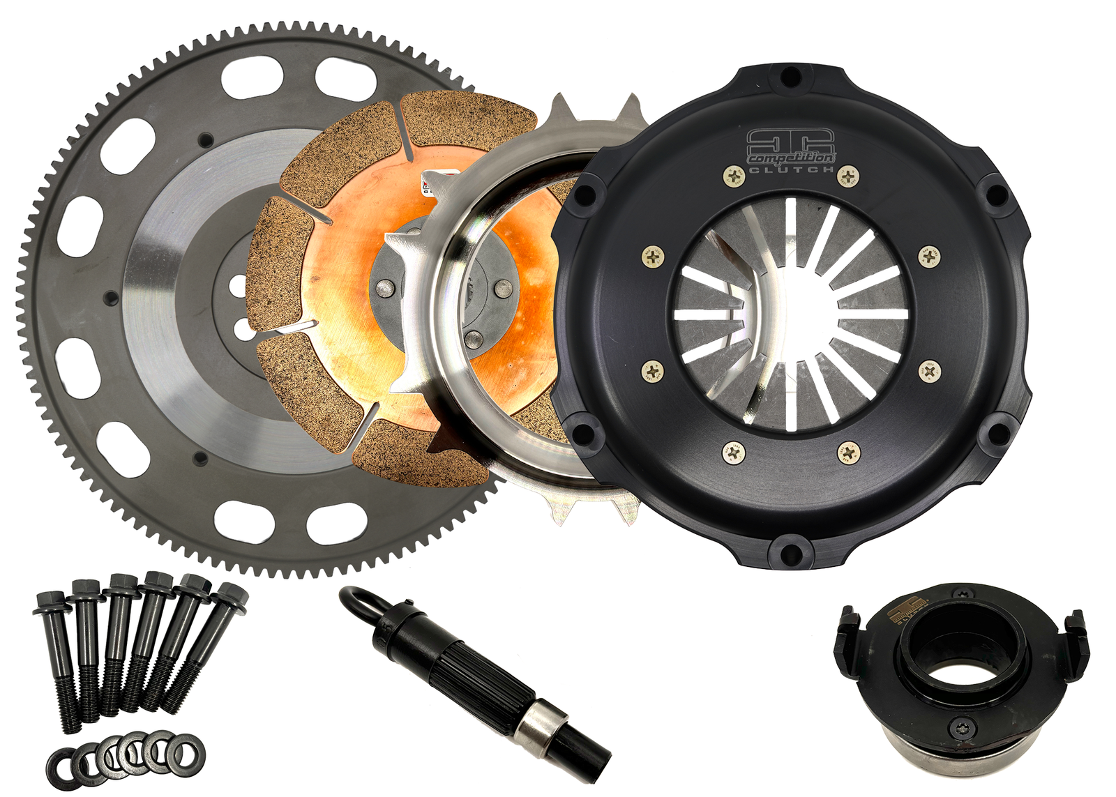 Competition Clutch Honda/Acura K Series 184mm Single Disc Ceramic Clutch Kit - 1848037-1
