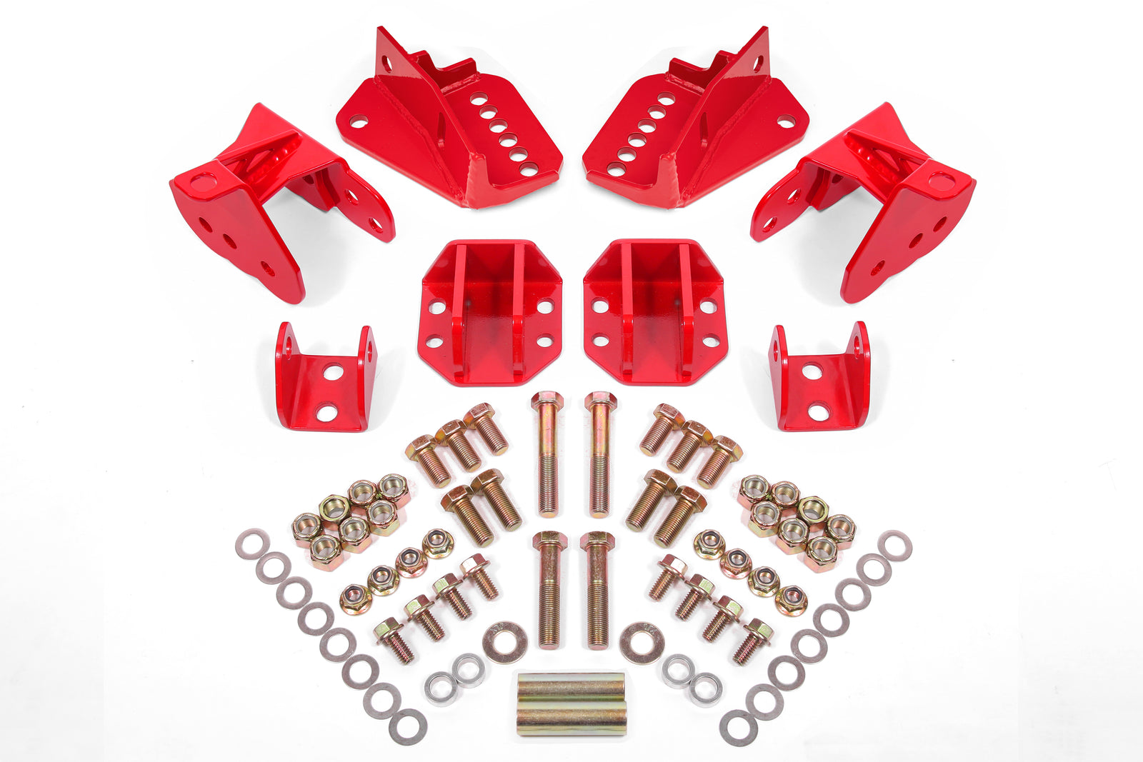 BMR 64-72 GM A-Body Rear Coilover Conversion Kit - Red - CCK404R