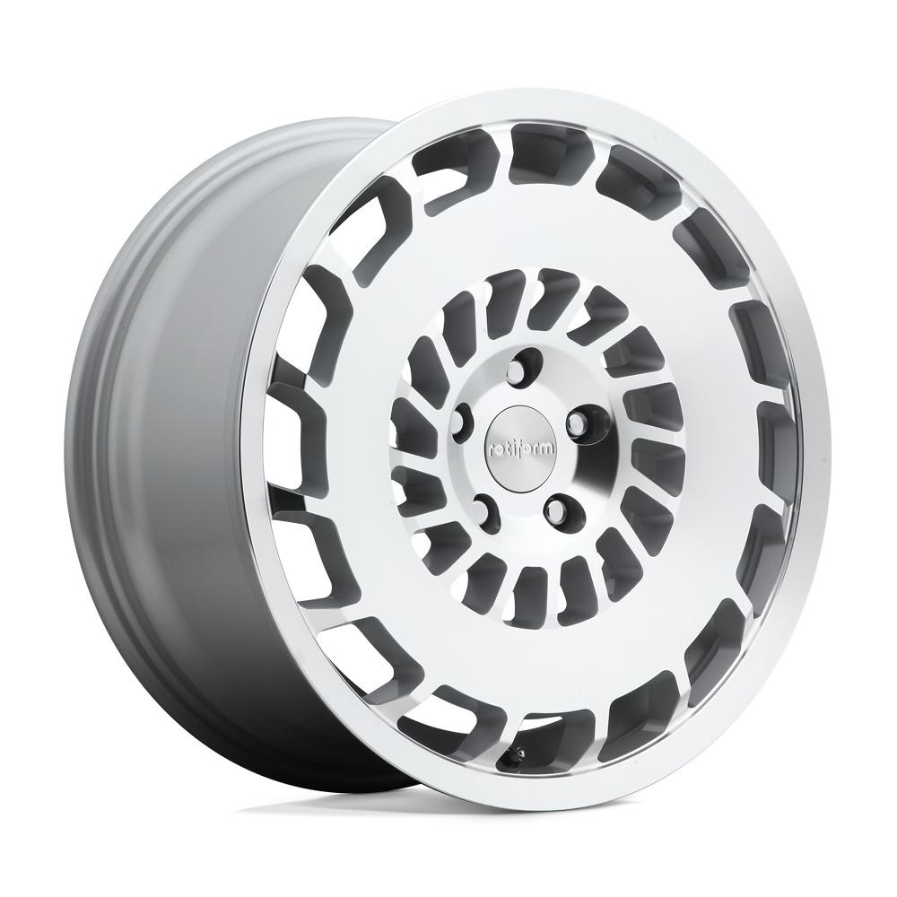 Rotiform R135 Ccv 19X8.5 5X112 +45MM Gloss Silver Machined