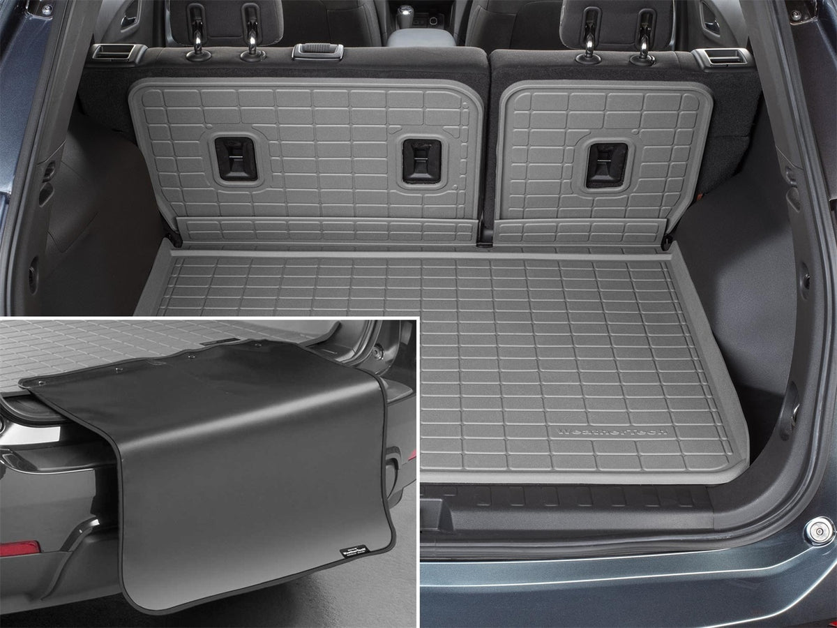 Weathertech - SeatBack Cargo Liner HP w/Bumper Protector - Gray Behind 2nd Row Seating 18-24 Chevrolet Equinox / 18-24 G