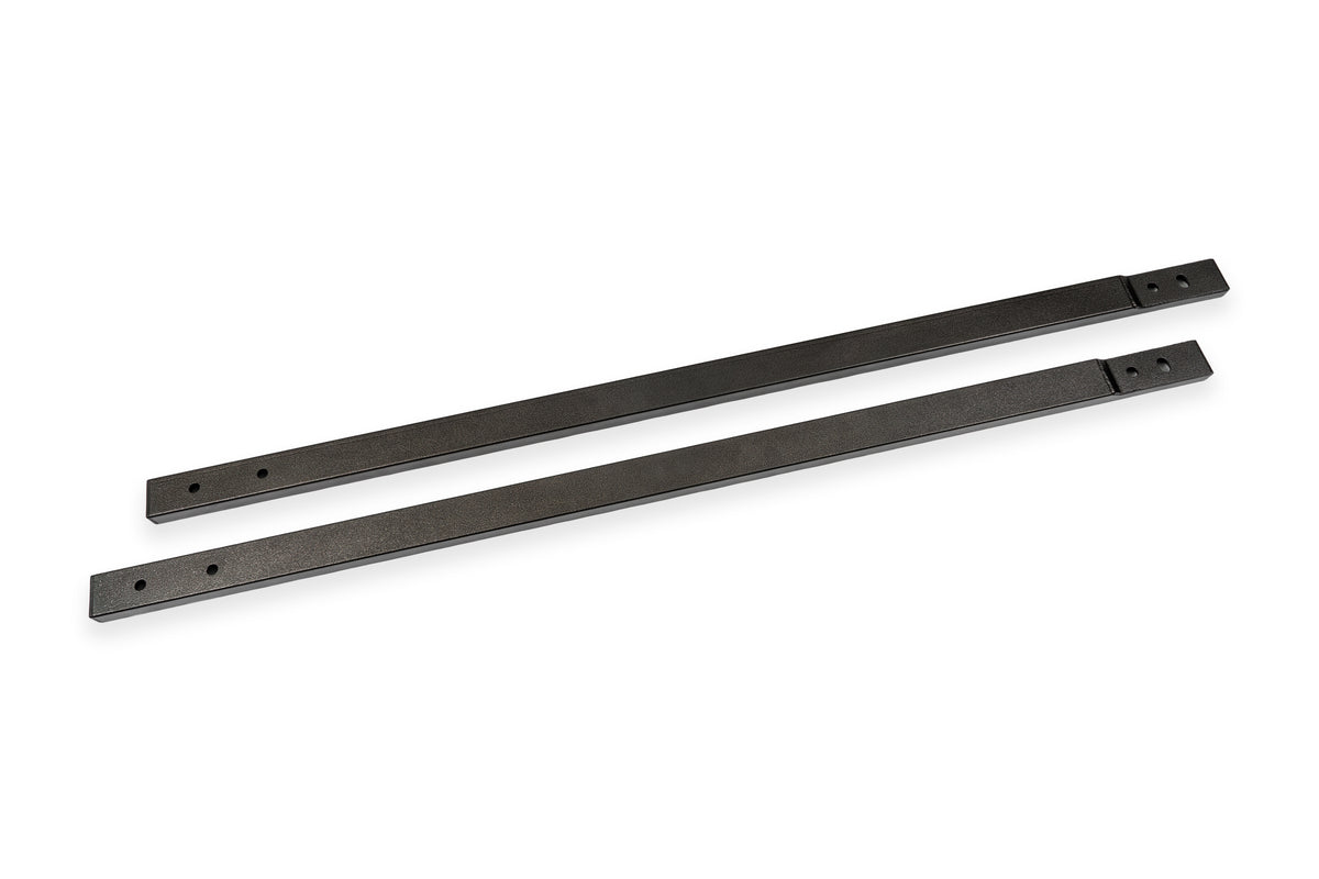 BMR Suspension 24-25 Ford Mustang Chassis Jacking Rails - Black Hammertone - CJR771H