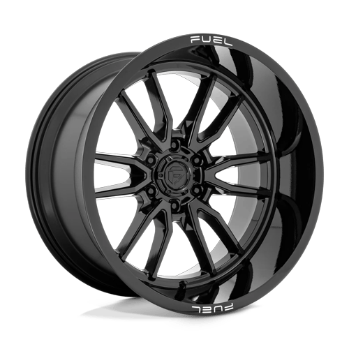 Fuel Off-Road Aluminum Wheels 22X12 Clash D760 Gloss Black