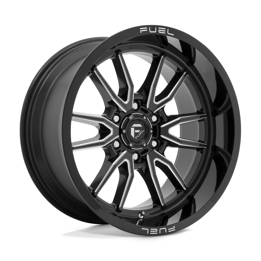 Fuel Off-Road D761 20X9 Gloss Black Milled 6x135 +1mm