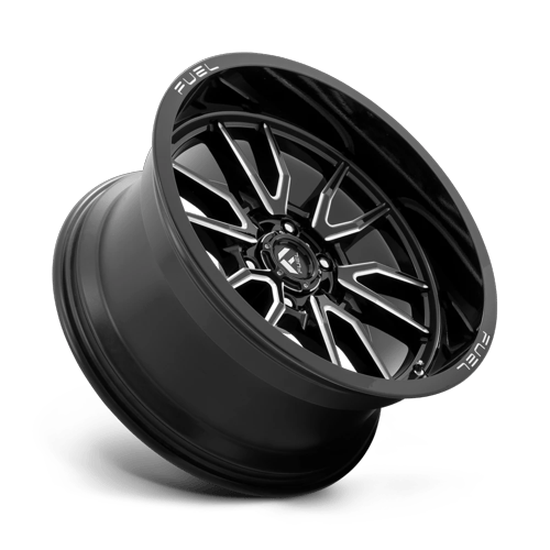 Fuel Off-Road D761 17X9 Gloss Black Milled 6x120 +1mm