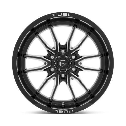 Fuel Off-Road D761 20X9 Gloss Black Milled 6x135 +1mm