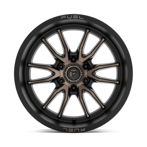Fuel Off-Road D762 17X9 Matte Black Double Dark Tint 6x139.7 -12mm