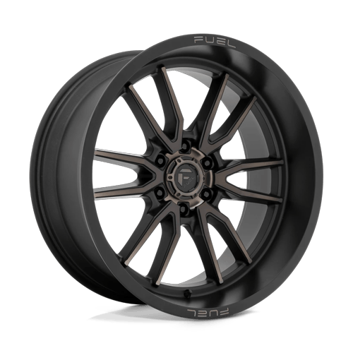 Fuel Off-Road Aluminum Wheels 22X10 Clash D762 Matte Black Double Dark Tint