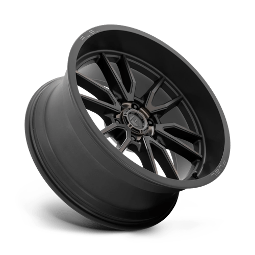Fuel Off-Road Aluminum Wheels 22X10 Clash D762 Matte Black Double Dark Tint