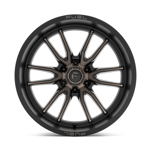 Fuel Off-Road Aluminum Wheels 22X10 Clash D762 Matte Black Double Dark Tint