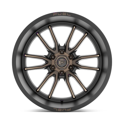 Fuel Off-Road Aluminum Wheels 22X12 Clash D762 Matte Black Double Dark Tint
