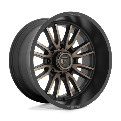Fuel Off-Road Aluminum Wheels 22X12 Clash D762 Matte Black Double Dark Tint