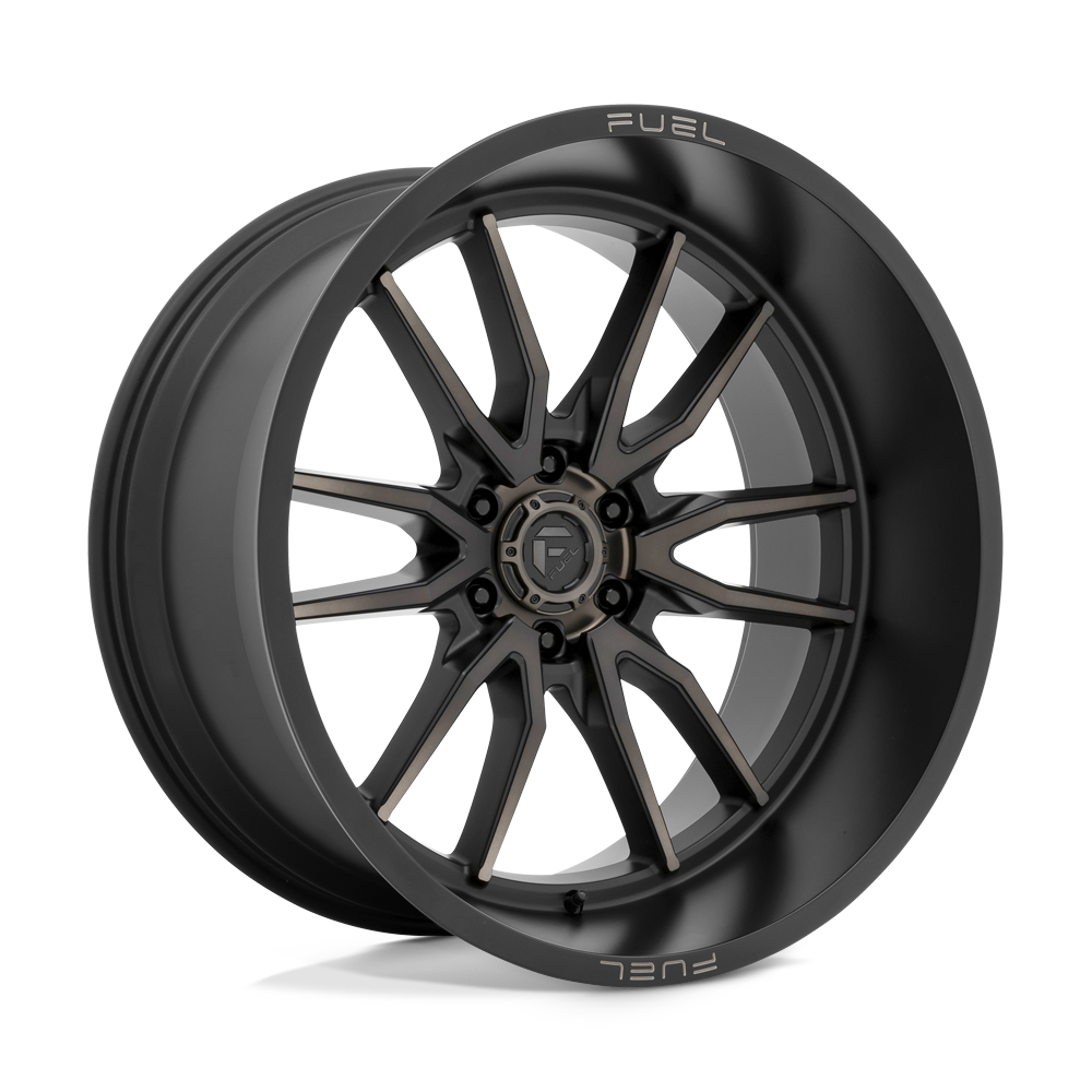 Fuel Off-Road D762 24X12 Matte Black Double Dark Tint 6x135 -44mm