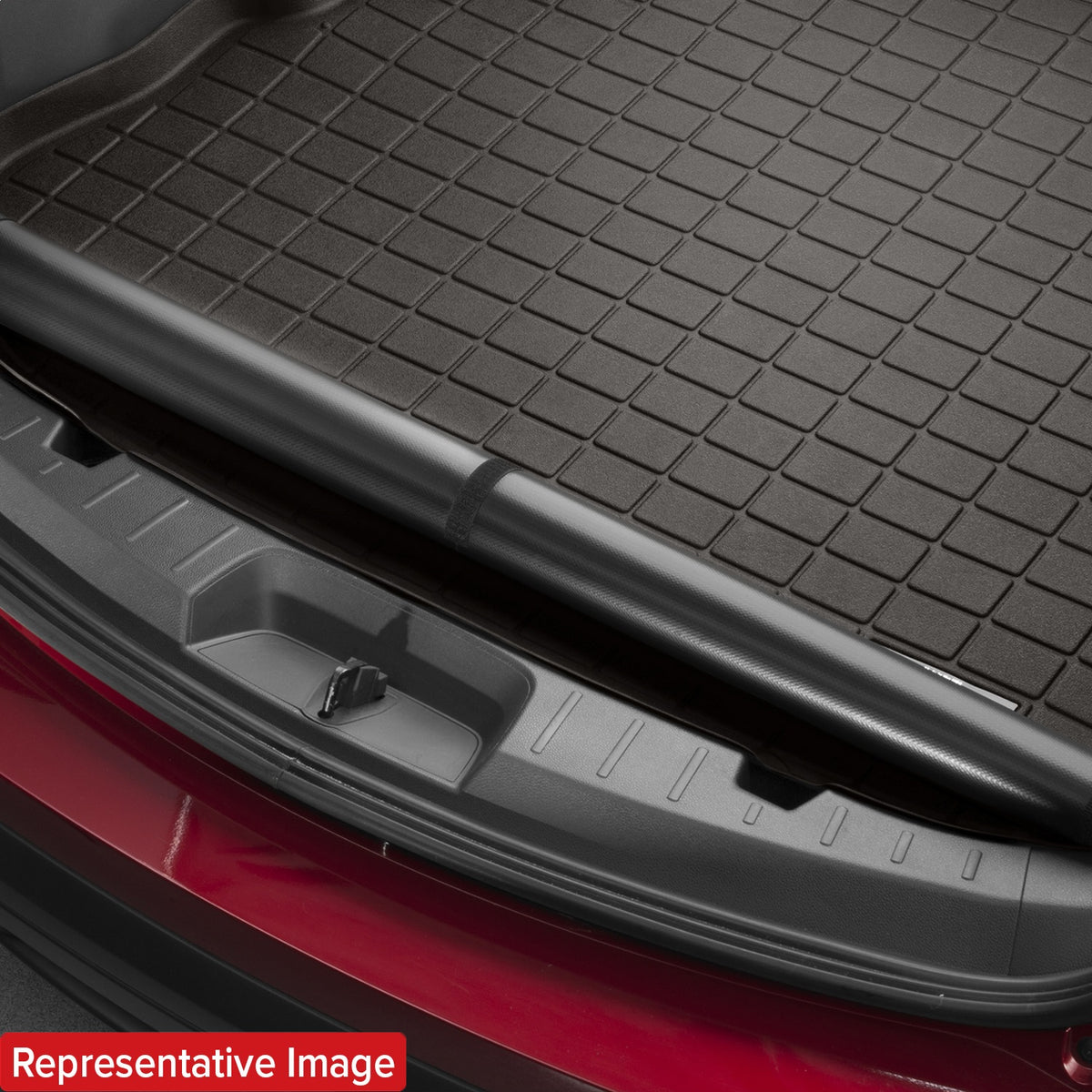 Weathertech - SeatBack Cargo Liner HP w/Bumper Protector - Cocoa Behind 2nd Row Seating 11-21 Grand Cherokee / 22 Grand 