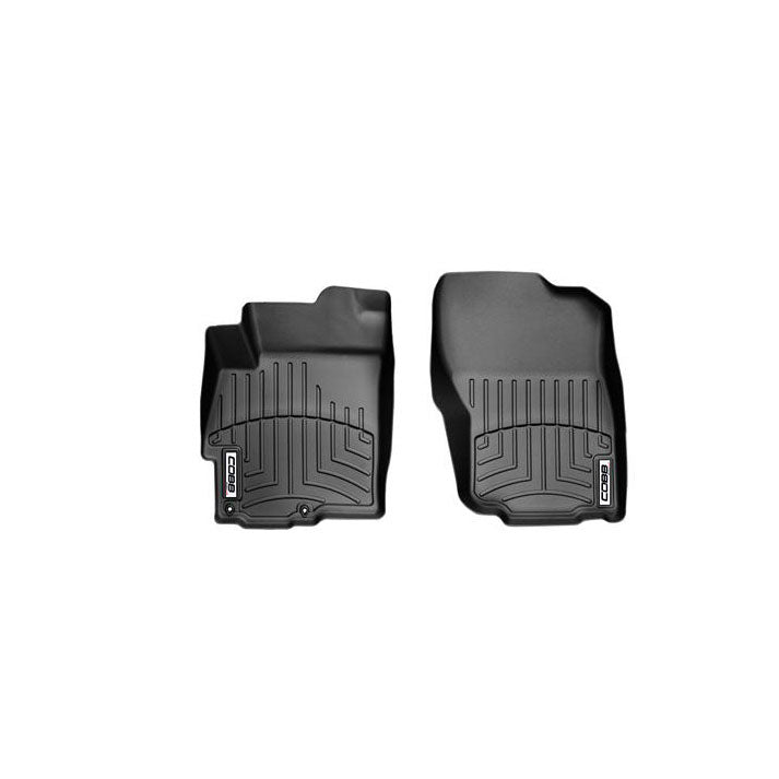 COBB 09-15 Mitsubishi Ralliart / 08-15 Evo X Front FloorLiner by WeatherTech - Black - WT442231
