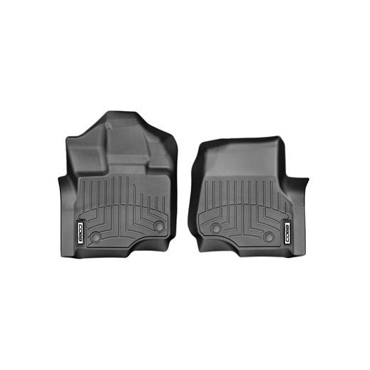COBB x WeatherTech Front FloorLiner for Ford F-150 EcoBoost Raptor / Limited / 3.5L / 2.7L (SuperCrew / SuperCab) - Black - WT446971