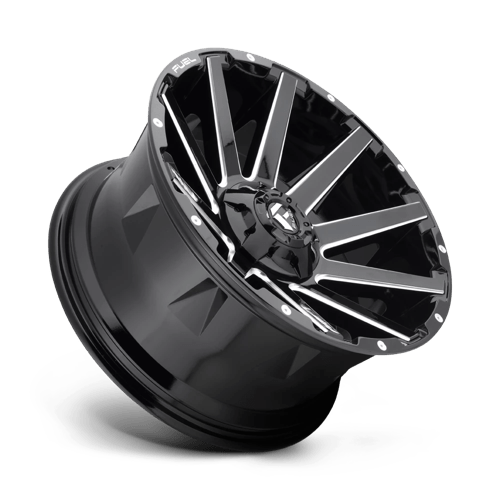 Fuel Off-Road D615 22X12 Gloss Black Milled 6x135/5.5 -43mm