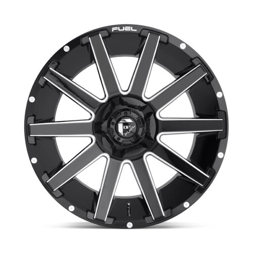 Fuel Off-Road D615 20X9 Gloss Black Milled 8x170 +1mm