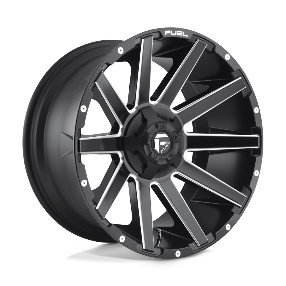 Fuel Off-Road D616 22X12 Matte Black Milled 6x135/5.5 -43mm
