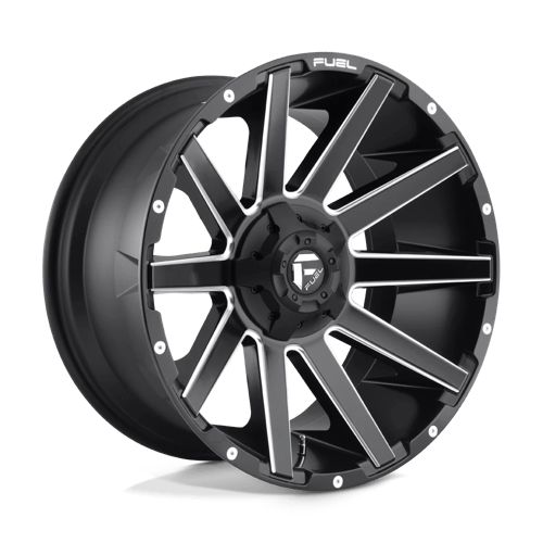 Fuel Off-Road Aluminum Wheels 22X12 Contra D616 Matte Black Milled