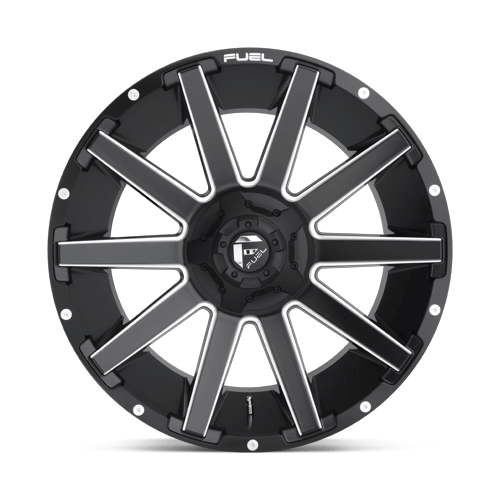 Fuel Off-Road D616 20X10 Matte Black Milled 8x170 -18mm