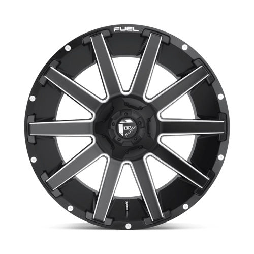 Fuel Off-Road D616 20X9 Matte Black Milled 5x139.7/150 +20mm