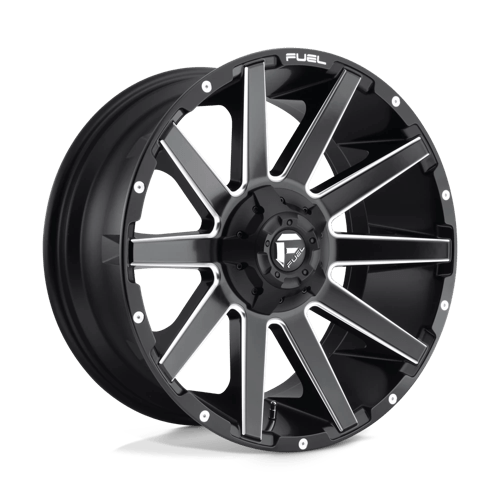 Fuel Off-Road Aluminum Wheels 20X9 Contra D616 Matte Black Milled