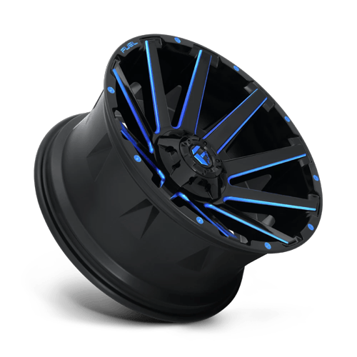 Fuel Off-Road D644 20X10 Gloss Black W/ Blue Tint 6x135/5.5 -19mm