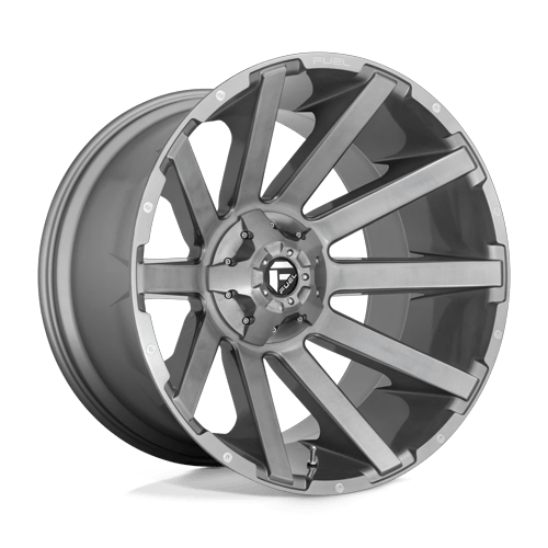 Fuel Off-Road Aluminum Wheels 22X10 Contra Platinum D714 Brushed Gunmetal