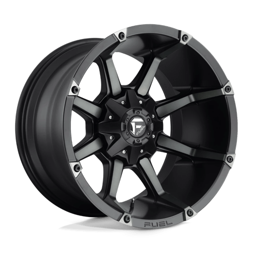 Fuel Off-Road Aluminum Wheels 20X9 Coupler D556 Matte Black Double Dark Tint