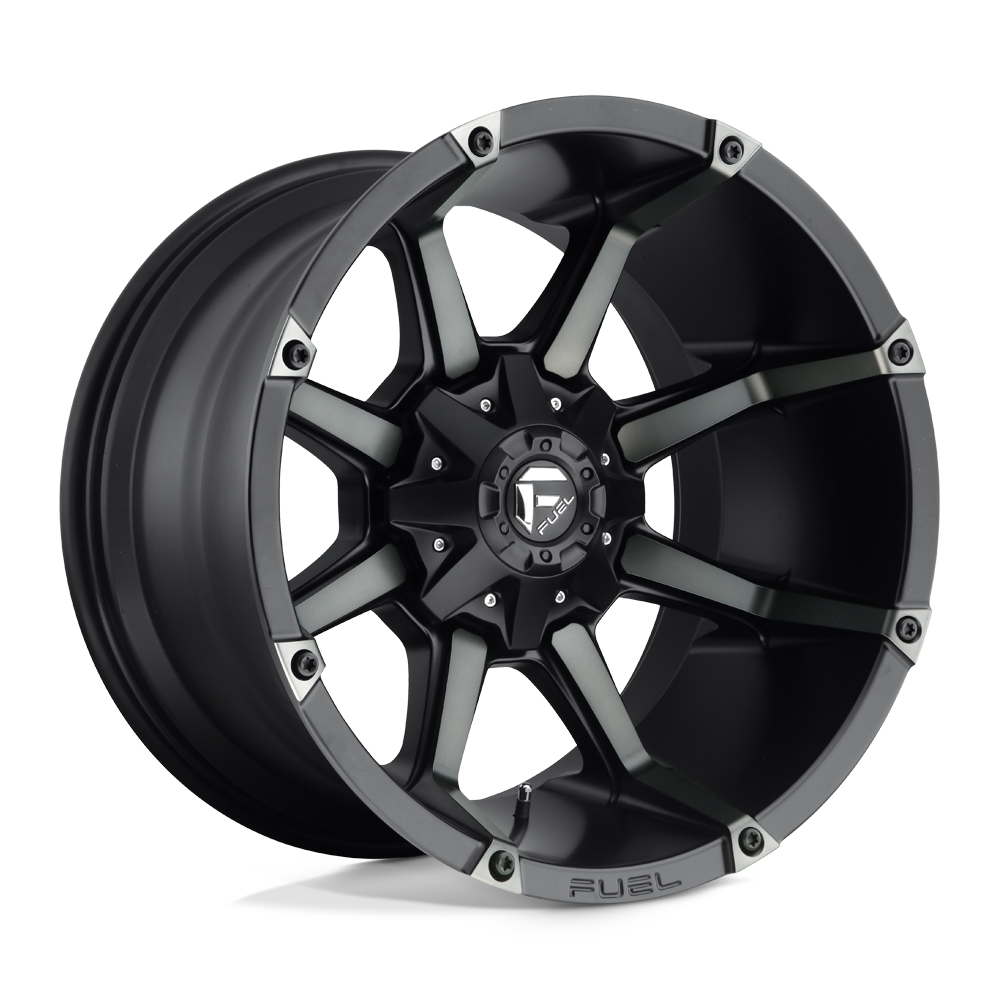 Fuel Off-Road Aluminum Wheels 17X9 Coupler D556 Matte Black Double Dark Tint