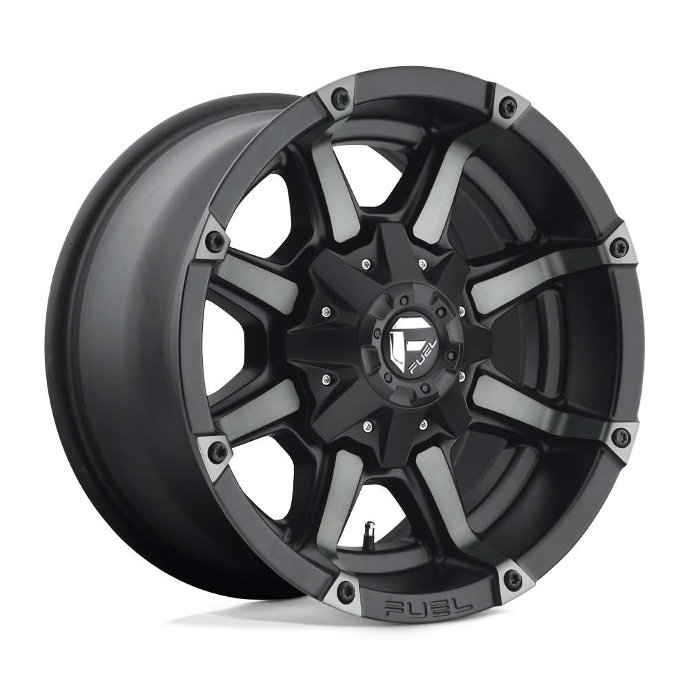 Fuel Off-Road Aluminum Wheels 17X9 Coupler D556 Matte Black Double Dark Tint