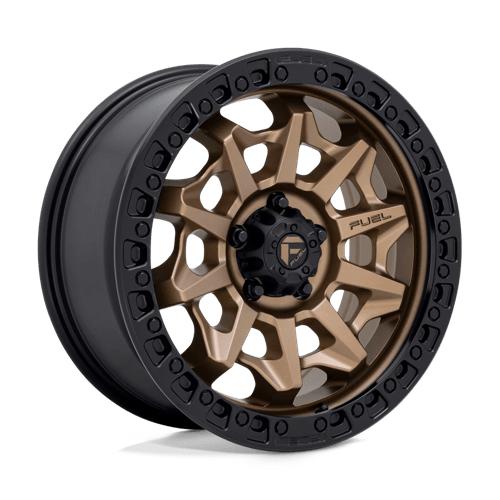 Fuel Off-Road Aluminum Wheels 18X8.5 Covert D696 Matte Bronze Black Bead Ring