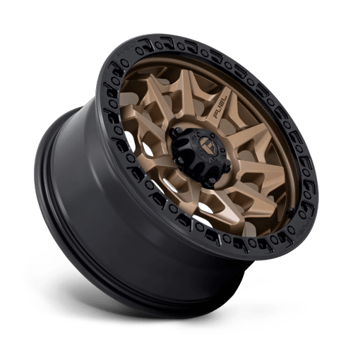 Fuel Off-Road Aluminum Wheels 18X8.5 Covert D696 Matte Bronze Black Bead Ring