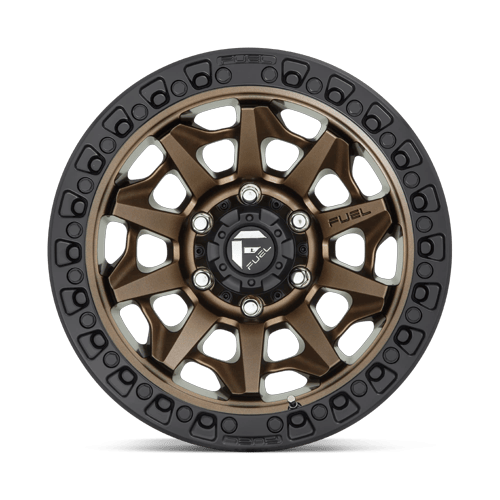Fuel Off-Road D696 17X9 Matte Bronze Black Bead Ring 6x139.7 -12mm