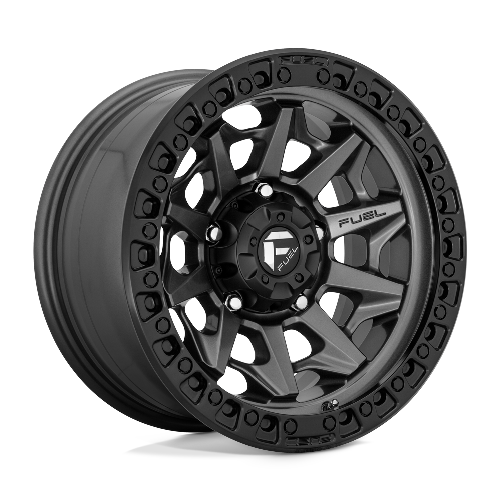 Fuel Off-Road D716 17X8.5 Matte Gunmetal Black Bead Ring 6x114.3 +14mm