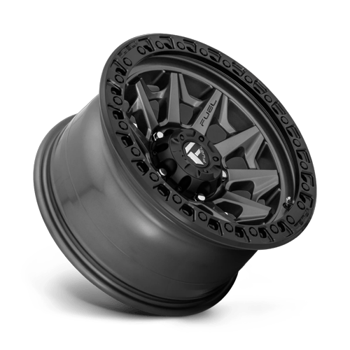Fuel Off-Road D716 20X9 Matte Gunmetal Black Bead Ring 6x139.7 +1mm