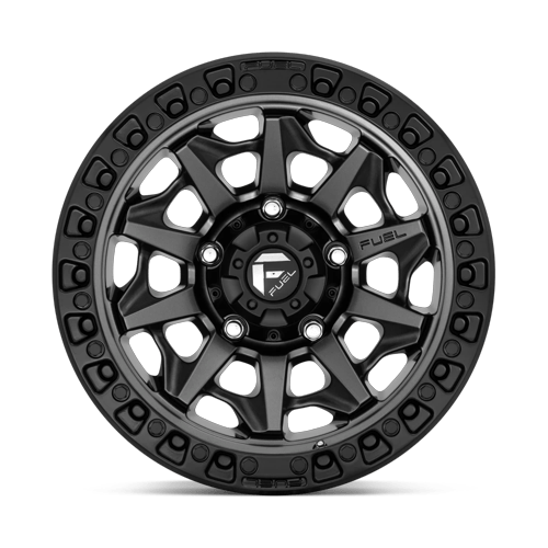 Fuel Off-Road D716 17X9 Matte Gunmetal Black Bead Ring 6x139.7 +1mm