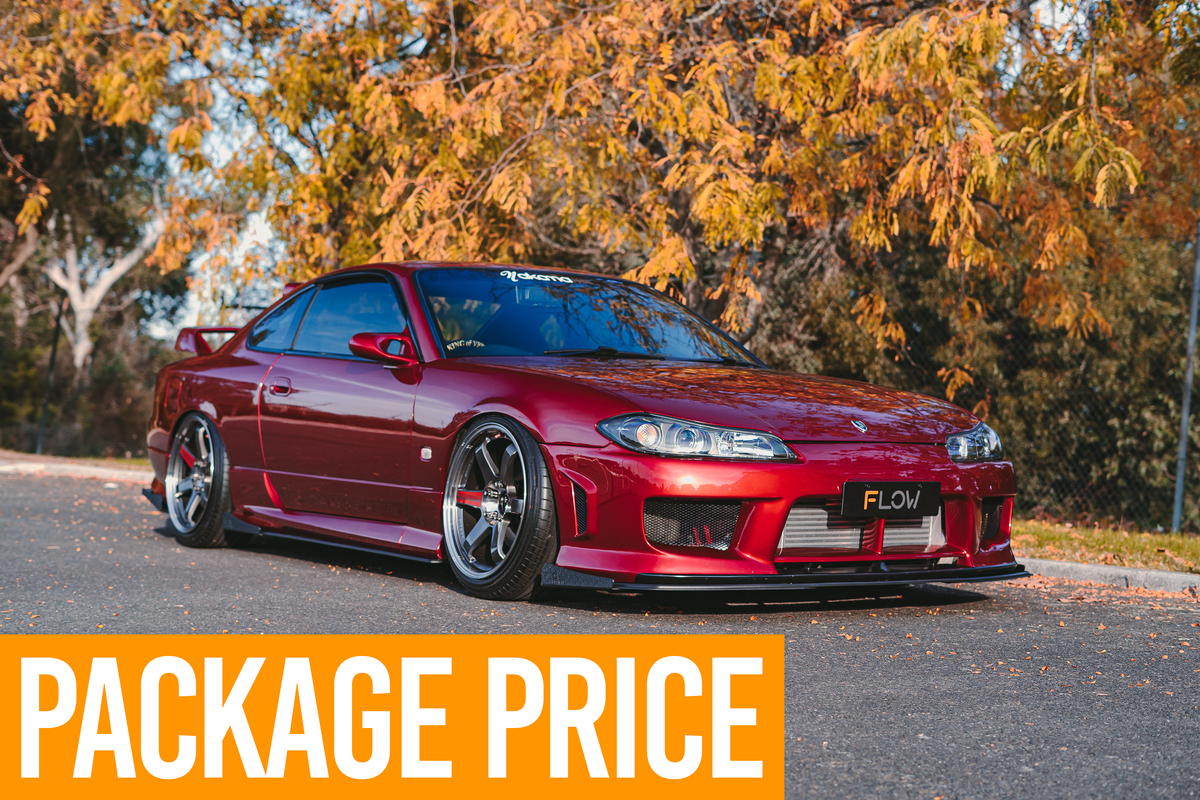 Flow Designs - S15 / 200SX Full Lip Splitter Set (Aero or Standard)