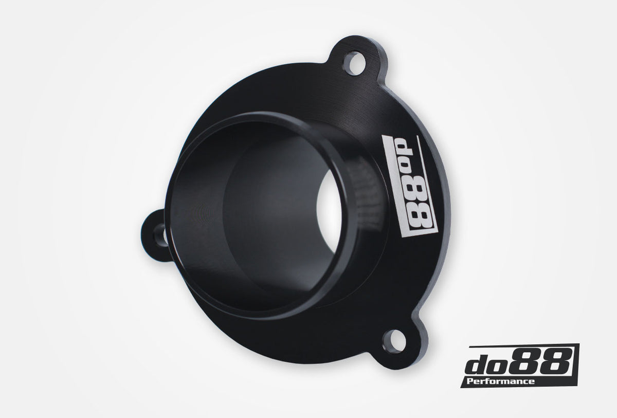 do88 - VAG 1.8/2.0 TSI (MQB) Turbo Muffler Delete, OEM Pressure pipes, Black hose - CP-110S-OEM