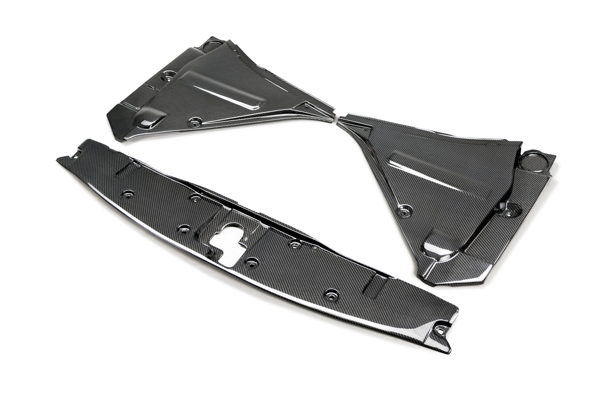 Seibon 09-10 Nissan GT-R R35 Carbon Fiber Cooling Plate - CP0910NSGTR
