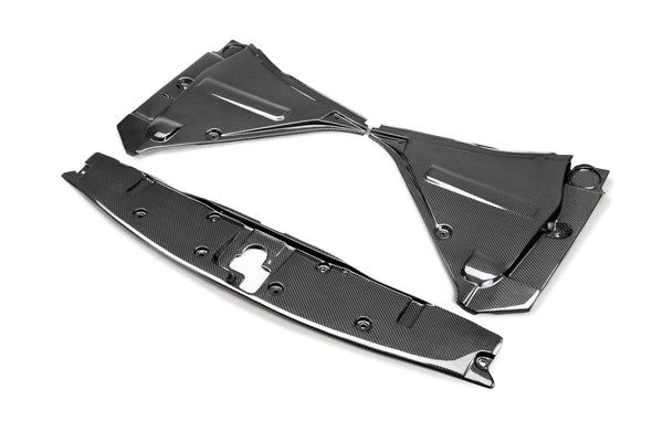 Seibon 09-10 Nissan GT-R R35 Carbon Fiber Cooling Plate - CP0910NSGTR