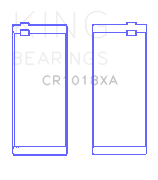 King Engine Bearings Mercedes Benz Om611.960/981/Om646.821/962/966 (Size +0.75mm) Conrod Bearing Set - CR1018XA0.75