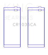 King Engine Bearings Cummins B-Ser. L4 (Size +0.50mm) Connecting Rod Bearing Set - CR1035CA0.5